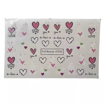 Valentins Box Nail Tattoo